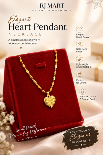Heart Pendant Necklace ✨